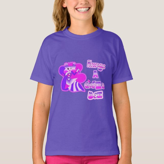 Immer ein Shirt von Bienenmädchen (Vorderseite)