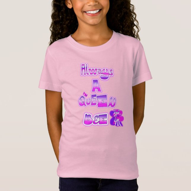 Immer ein T - Shirt einer Königin (Vorderseite)