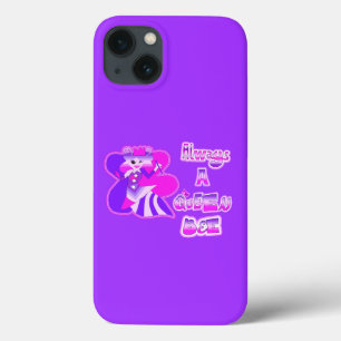 Immer eine Biene lila Case-Mate iPhone Hülle