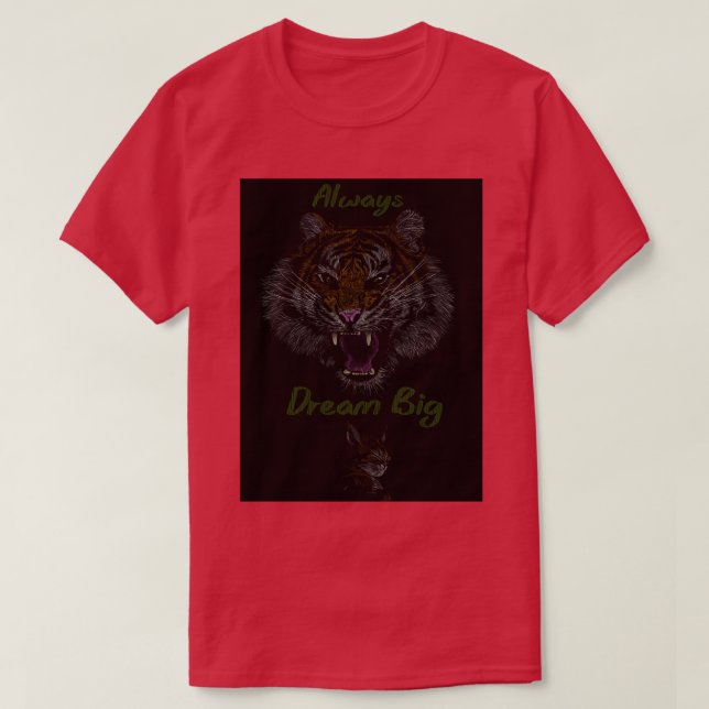 Immer eine große Kitekatze träumen T-Shirt (Design vorne)