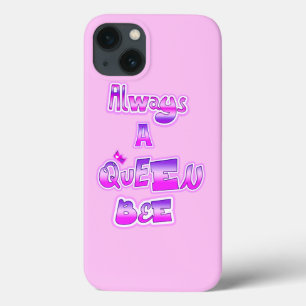 Immer eine Königin hellrosa Case-Mate iPhone Hülle