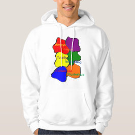 Immer einzigartig Autismus Männerhoodie Hoodie