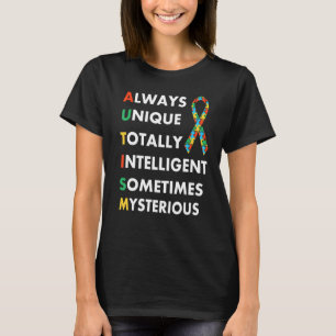 Immer Einzigartig Total Intelligent Manchmal Gehei T-Shirt
