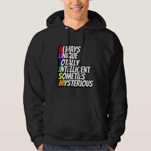 Immer einzigartig, völlig intelligent und manchmal hoodie
