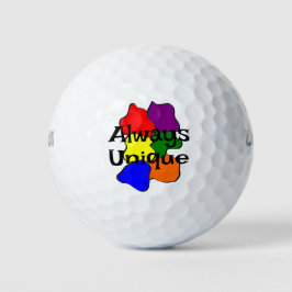 Immer einzigartige Autismus-Golfbälle Golfball