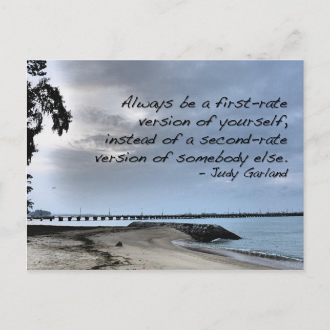 Immer erstklassige Postkarte (Vorderseite)