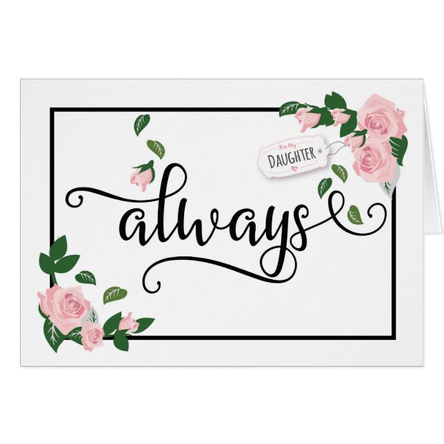 Immer - es ist, wenn ich dort für Sie bin (Vorderseite (Horizontal))