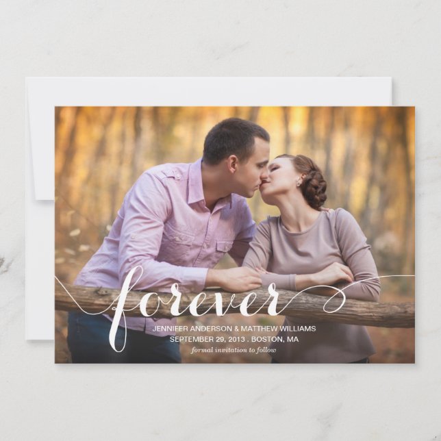 IMMER & FOREVER | Ankündigung Datum freihalten (Vorderseite)