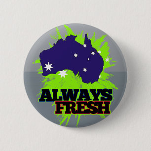 Immer frisches Australien Button
