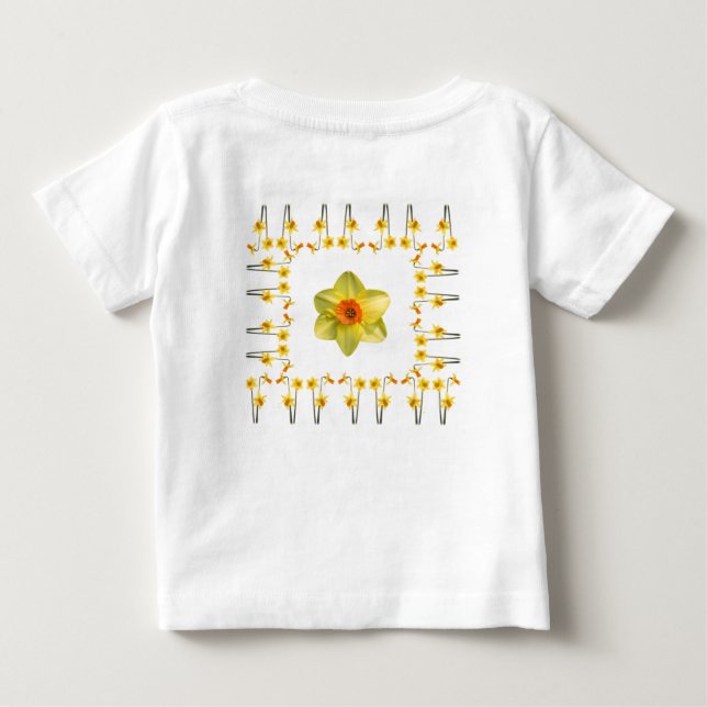 Immer Frühling Baby T-shirt (Rückseite)