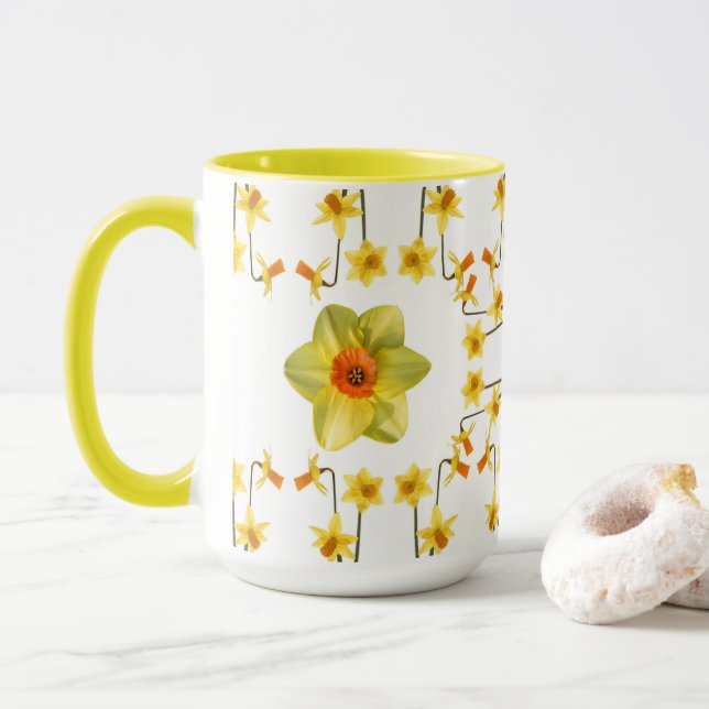 Immer Frühling Tasse (Mit Donut)