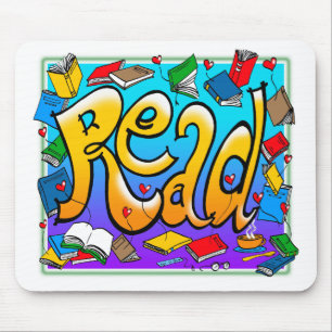 Immer gelesen mousepad