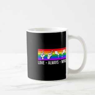 Immer gewinnt als Gay Pride des Toten Bewusstseins Kaffeetasse