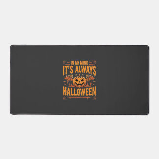 Immer Halloween-Kürbis-Fledermaus-Vektor-Design_1 Schreibtischunterlage