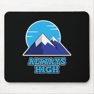 Immer hoch bei Outdoor-Fans - Wandern  Mousepad
