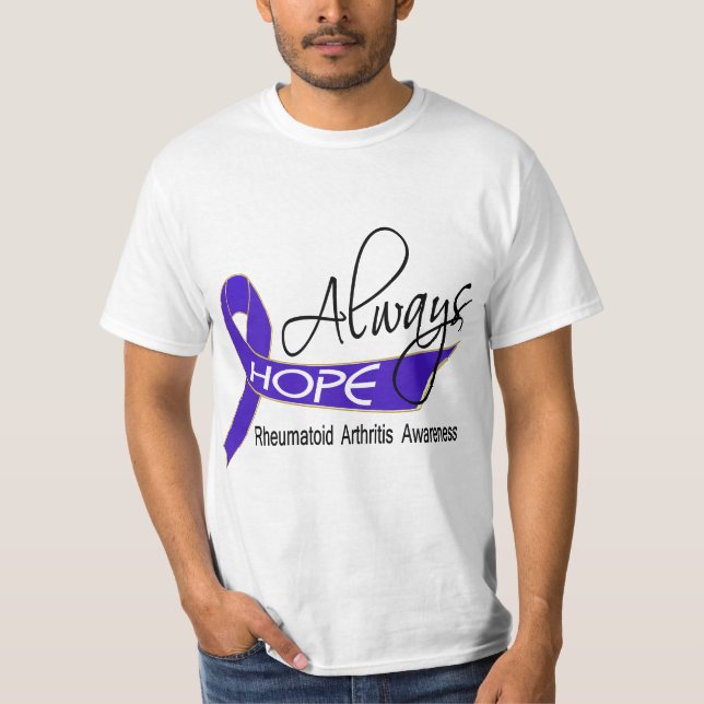 Immer Hoffnungs-rheumatoide Arthritis T-Shirt (Vorderseite)