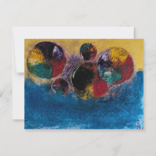 Immer Ihre Murmeln Behalten Postkarte