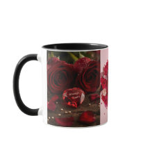 Immer Ihre rote Rose Romantischer Morgen Valentins