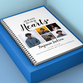 Immer im Herzen | 6 FOTO | Memorial Guest No Notizbuch