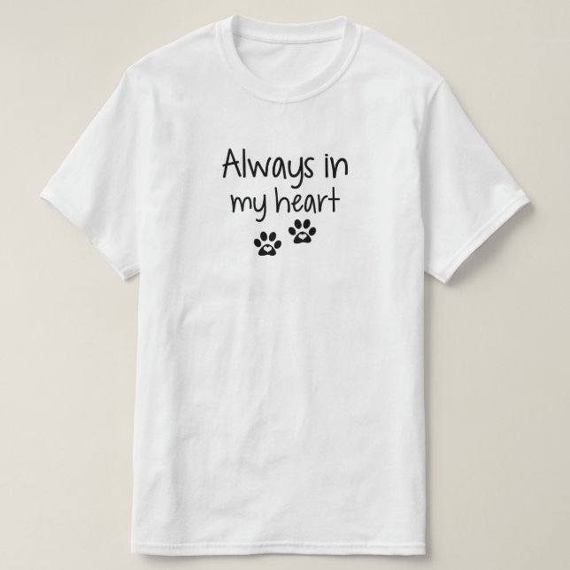 Immer im Herzen T-Shirt (Design vorne)