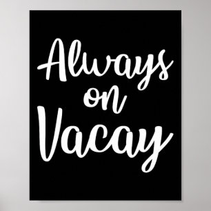 Immer im Urlaub Lustiges Familienurlaub Strand Ges Poster