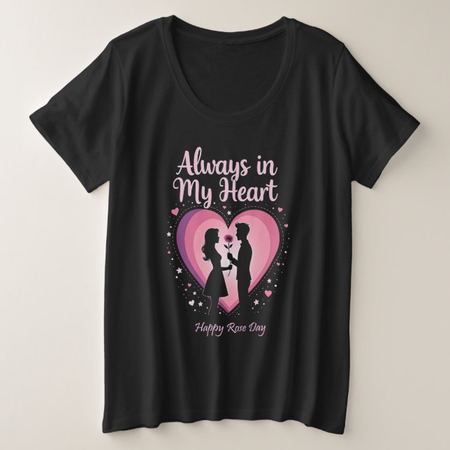 Immer in meinem Herzen Frauen T - Shirt - Sweet an (Design vorne)