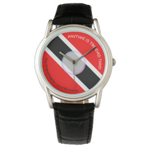 Immer ist Trinidad Zeit Armbanduhr