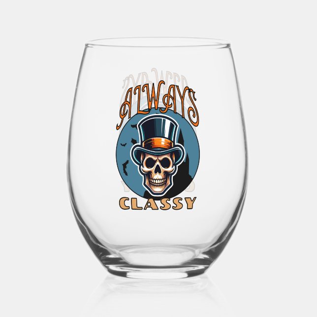 Immer klassisch weinglas ohne stiel (Vorderseite)