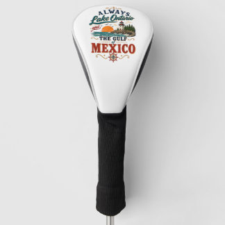 Immer Lake Ontario und der Golf von Mexiko Headcover