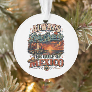 Immer Lake Ontario und der Golf von Mexiko Ornament