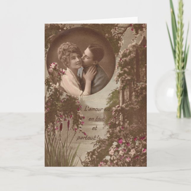 Immer Liebe Feiertagskarte (Vorderseite)