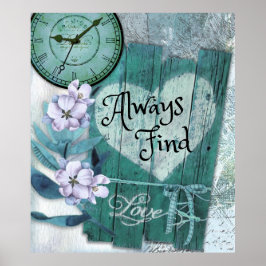 Immer Liebe finden Poster