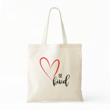 Immer LIEBE mit Rotherz-Typografie Tote Tag