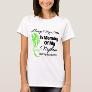 Immer mein Held im Gedächtnis-Neffeen - Lymphom T-Shirt