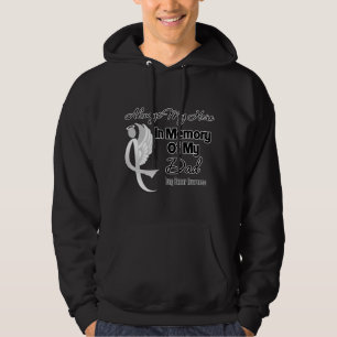 Immer mein Held im Gedächtnis-Vati - Lungenkrebs Hoodie