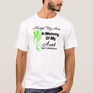 Immer mein Held in Gedächtnis-Tante - Lymphom T-Shirt