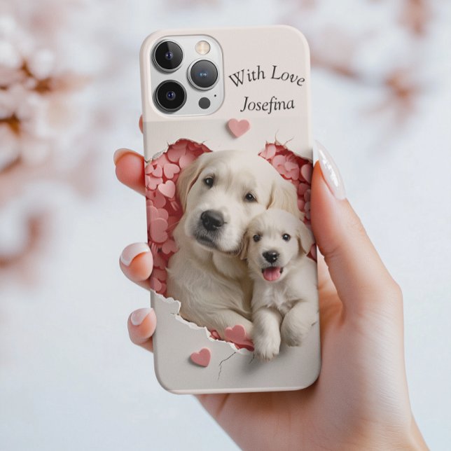 Immer meine Mutter - Mutter und Baby Case-Mate iPhone Hülle (Always my Mother -Dog Mum & Baby Case-Mate iPhone Case)