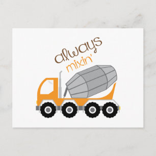 Immer Mischung Postkarte