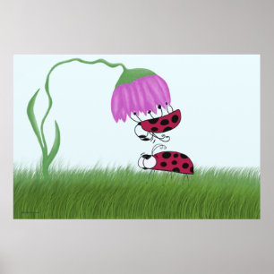 Immer mit Blick auf Sie Poster