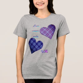 Immer mit mir Tri-Blend shirt