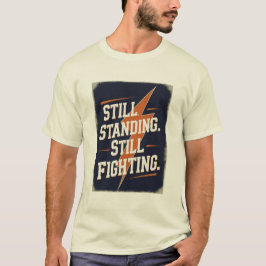 "Immer noch aufrecht. Immer noch kämpfend." MS T-S T-Shirt