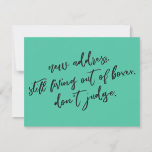 Immer noch außerhalb der Felder leben, beurteilen  Mitteilungskarte