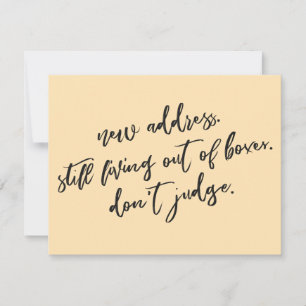 Immer noch außerhalb der Felder leben Richtige nic Mitteilungskarte