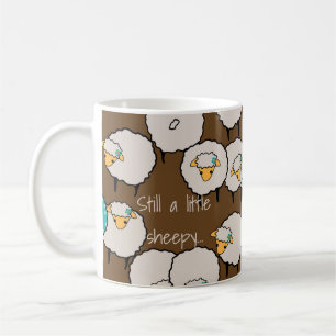 Immer noch ein bisschen schafsmäßig brauche Kaffee Kaffeetasse