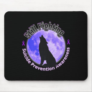 Immer noch für das Bewusstsein für Suizidpräventio Mousepad