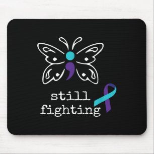 Immer noch kämpfen - Suizidprävention durch Semiko Mousepad