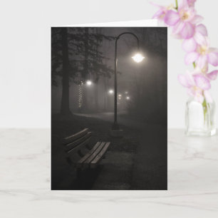 Immer noch Nachtnebel-Fotografie leer Karte