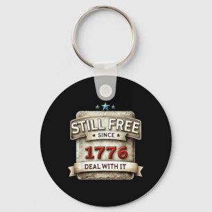 Immer noch seit 1776 Patriotischer Vintage-USA-lus Schlüsselanhänger