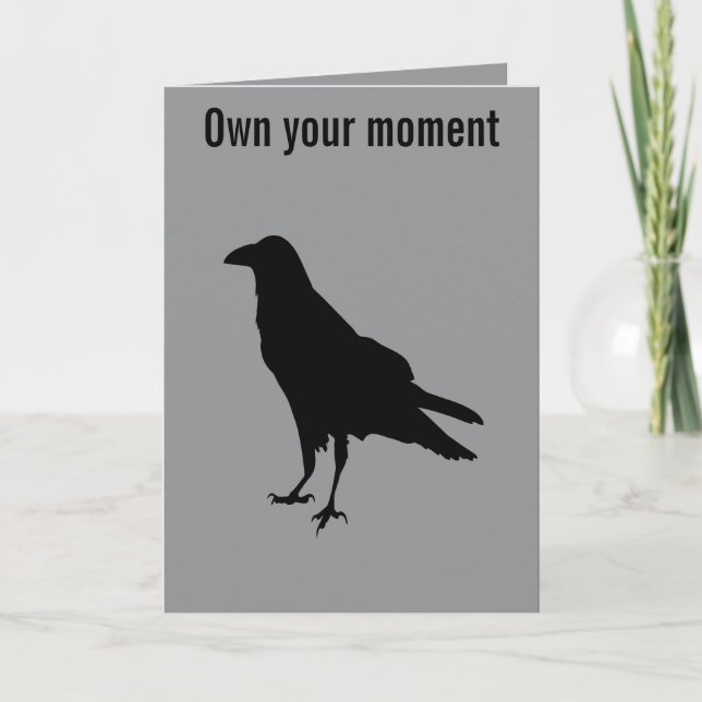 Immer noch Shadow Raven im Profil Karte (Vorderseite)