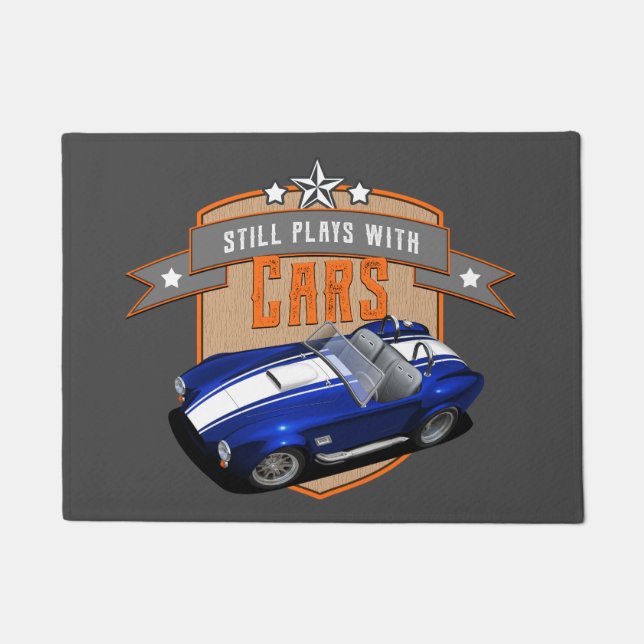 Immer noch spielt mit Cars Cobra Fußmatte (Vorderseite)